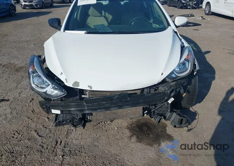 2016 Hyundai Elantra Se z USA, uszkodzony, nr VIN 5NPDH4AEXGH797317